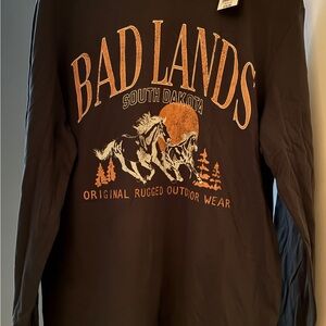 Grey Long Sleeve Tee